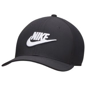 Nike Classic Black Cap with White Logo